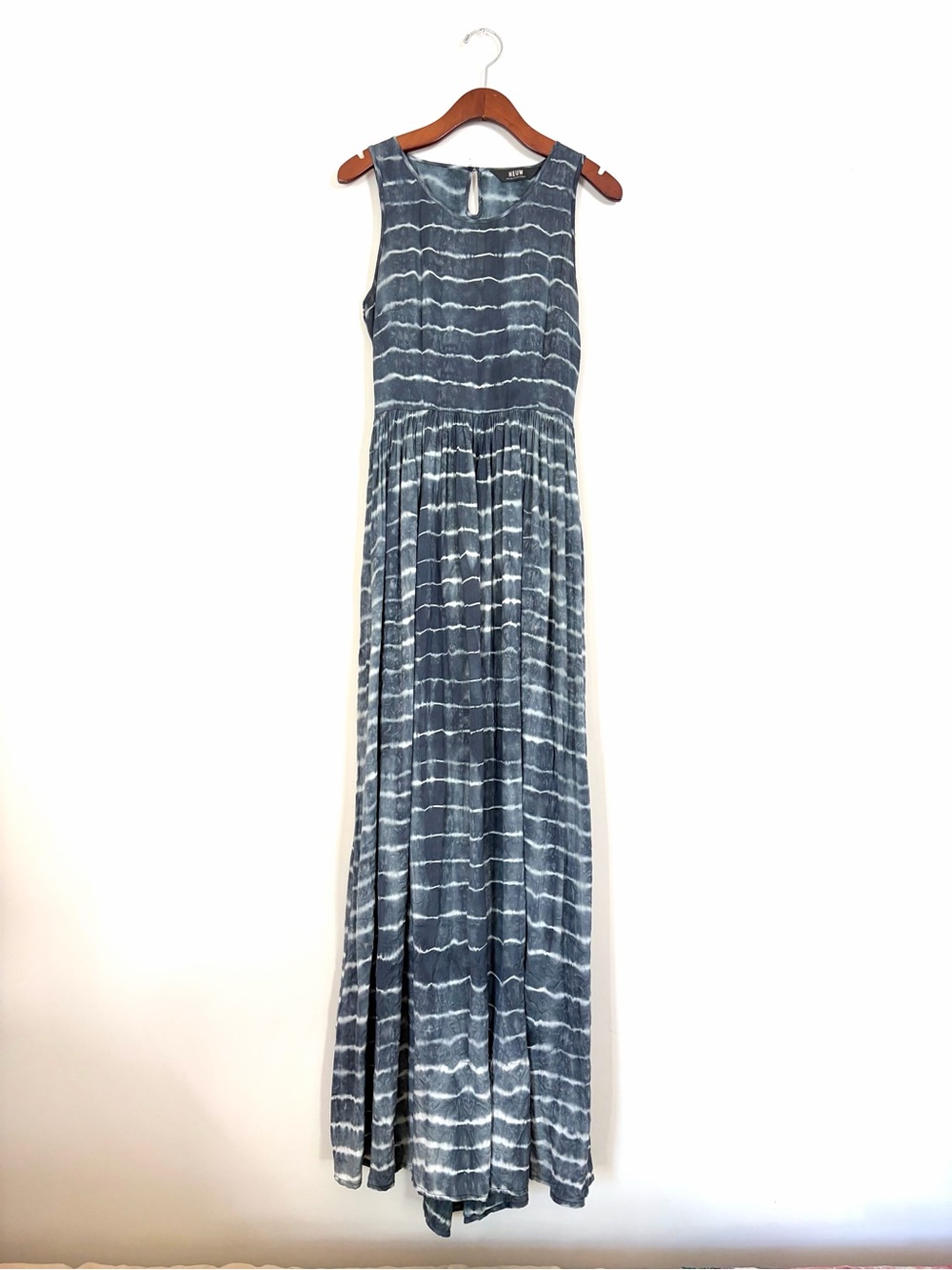 Neuw tie dye maxi tank dress size XS